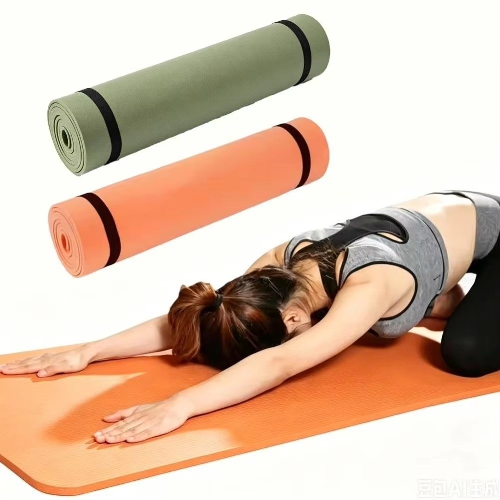 Pilates Yoga Mat Workout - Tappetino antiscivolo multicolore in EVA, dimensioni