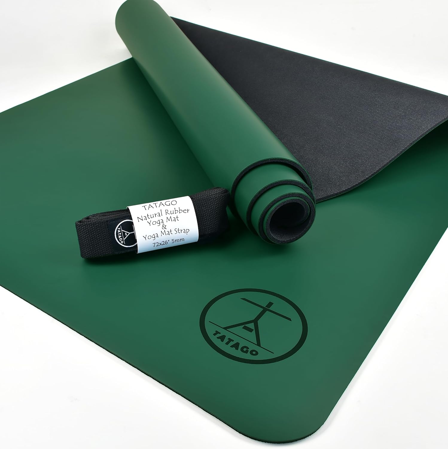 Pilates Yoga Classes - Tappetino Yoga in Gomma Naturale Antiscivolo