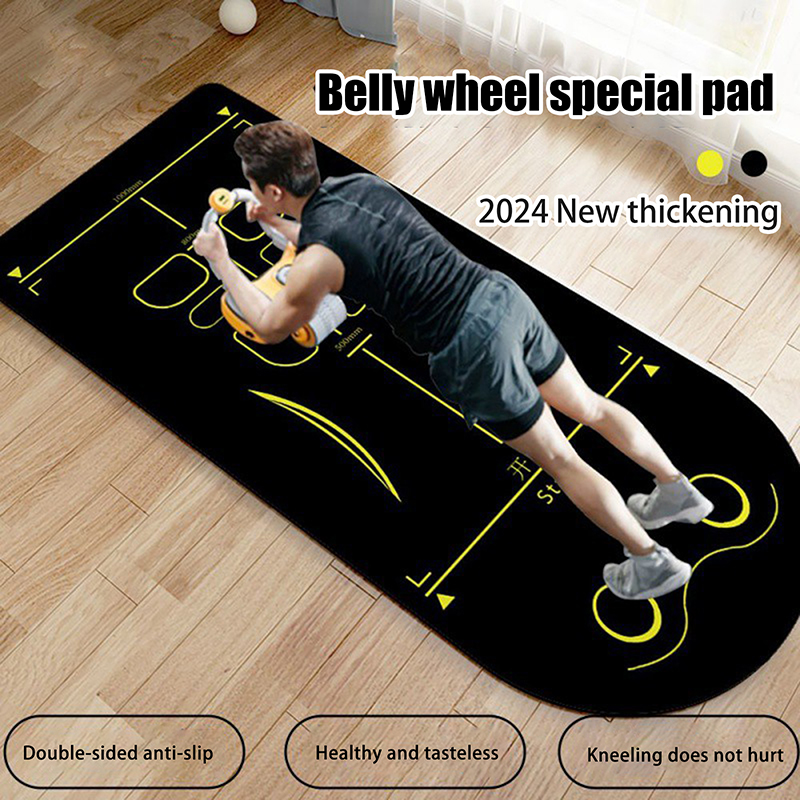 Pilates Yoga Mat Workout - Tappetino Yoga Antiscivolo Assorbente di Urti,