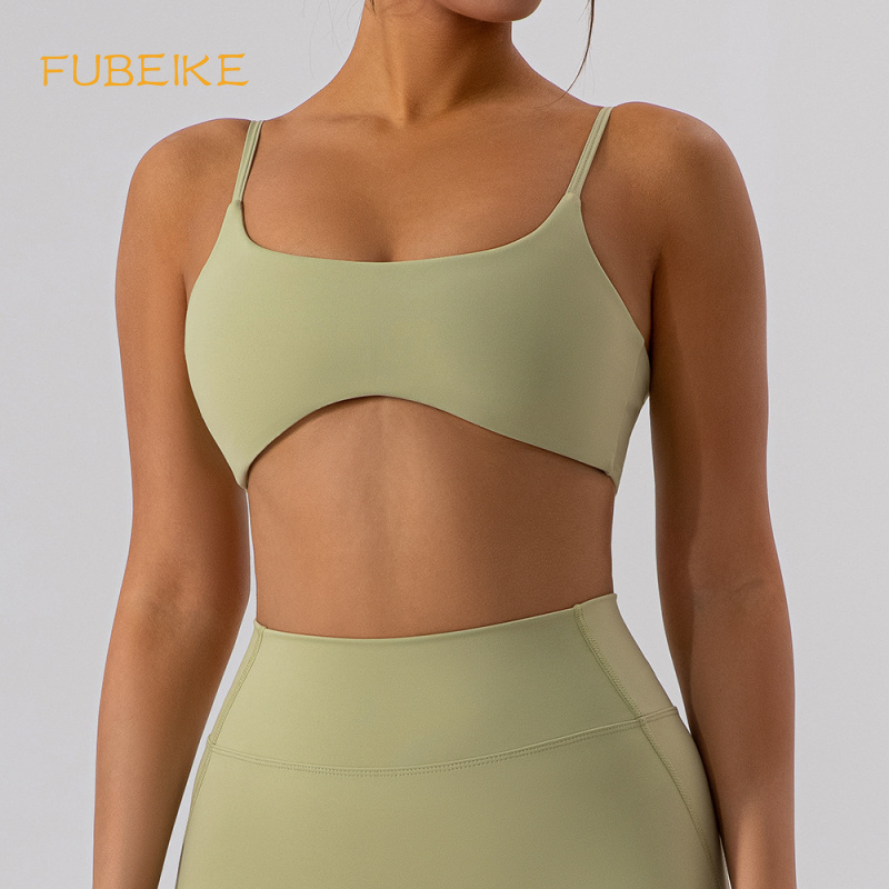 Pilate Yoga Workout - FUBEIKE Reggiseno da yoga con schiena