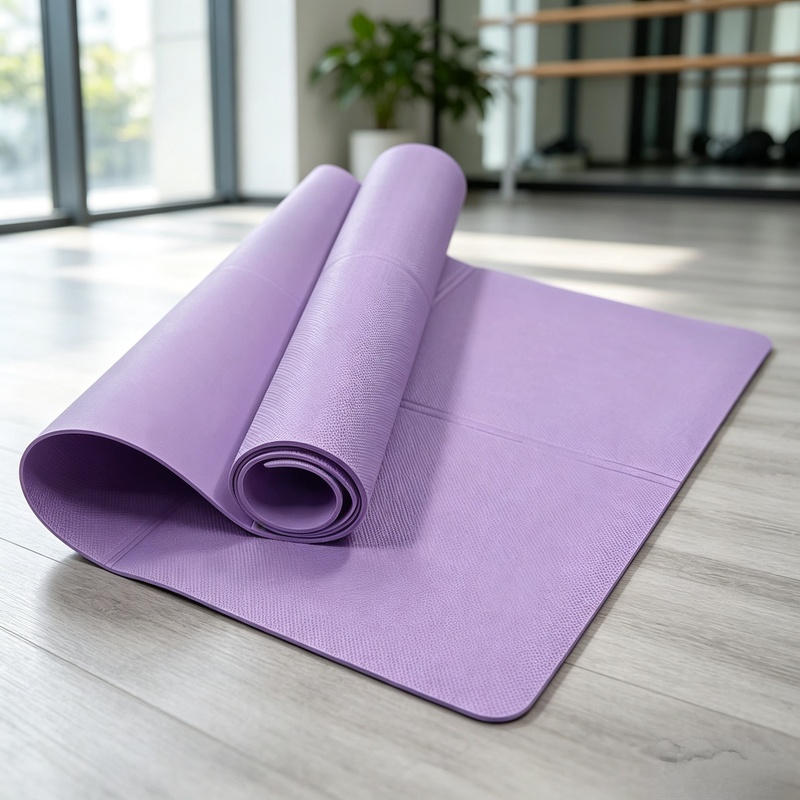Pilates Yoga Mat Workout - Tappetino da yoga antiscivolo, spesso 4