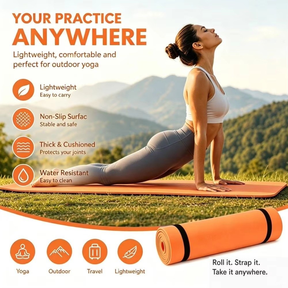 Tappetino antiscivolo multicol - Pilates Yoga Mat Workout recensione e prezzo