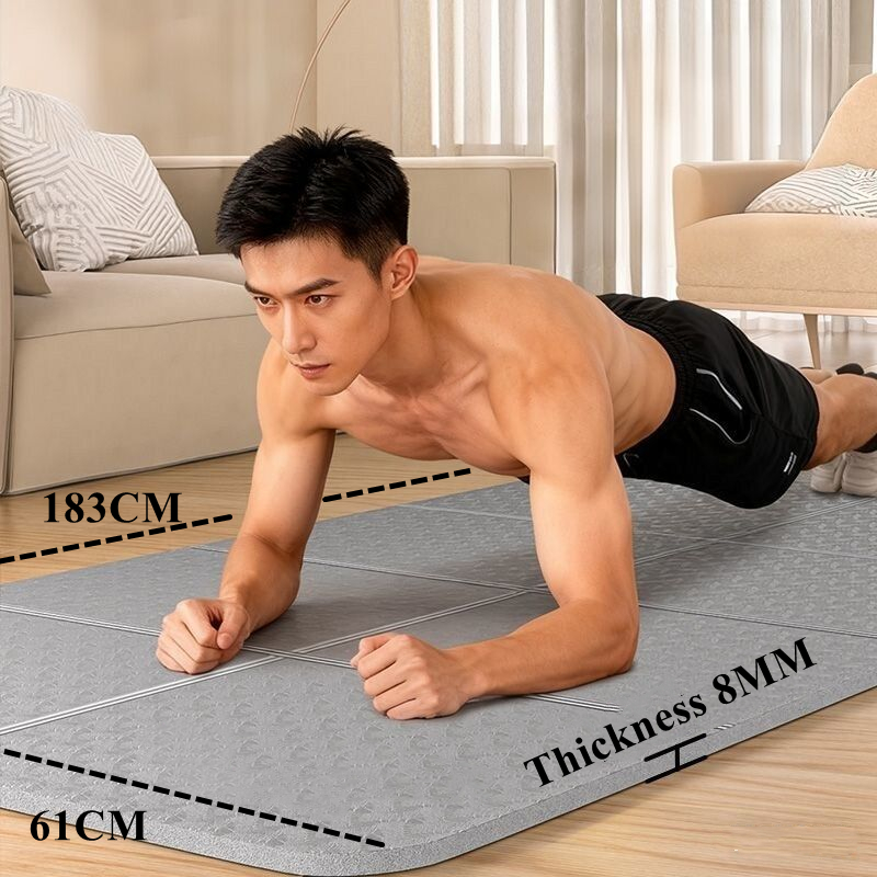 Tappetino pieghevole 183x61x0. - Pilates Yoga Mat Workout recensione e prezzo