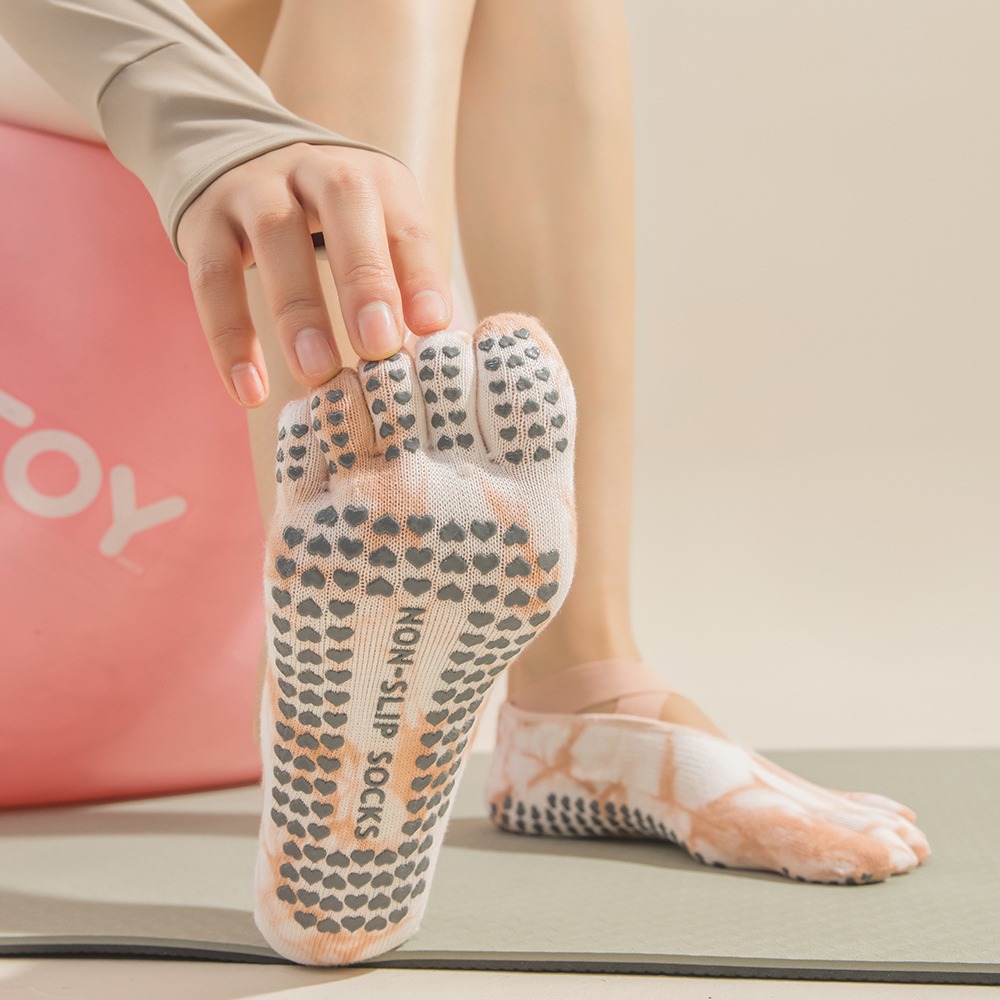 Calzini Tie-Dye da Donna con C - Pilate Yoga Workout recensione e prezzo