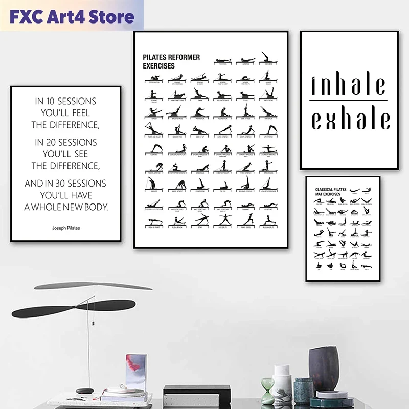 Poster Senza Cornice per Allen - Pilate Yoga Workout recensione e prezzo