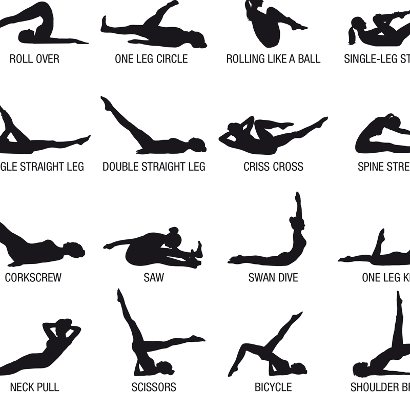 Poster Senza Cornice per Allen - Pilate Yoga Workout recensione e prezzo