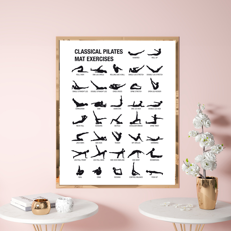 Poster Senza Cornice per Allen - Pilate Yoga Workout recensione e prezzo